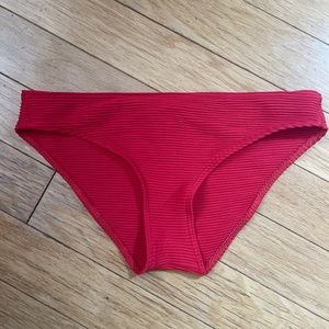 NWOT red bikini bottom